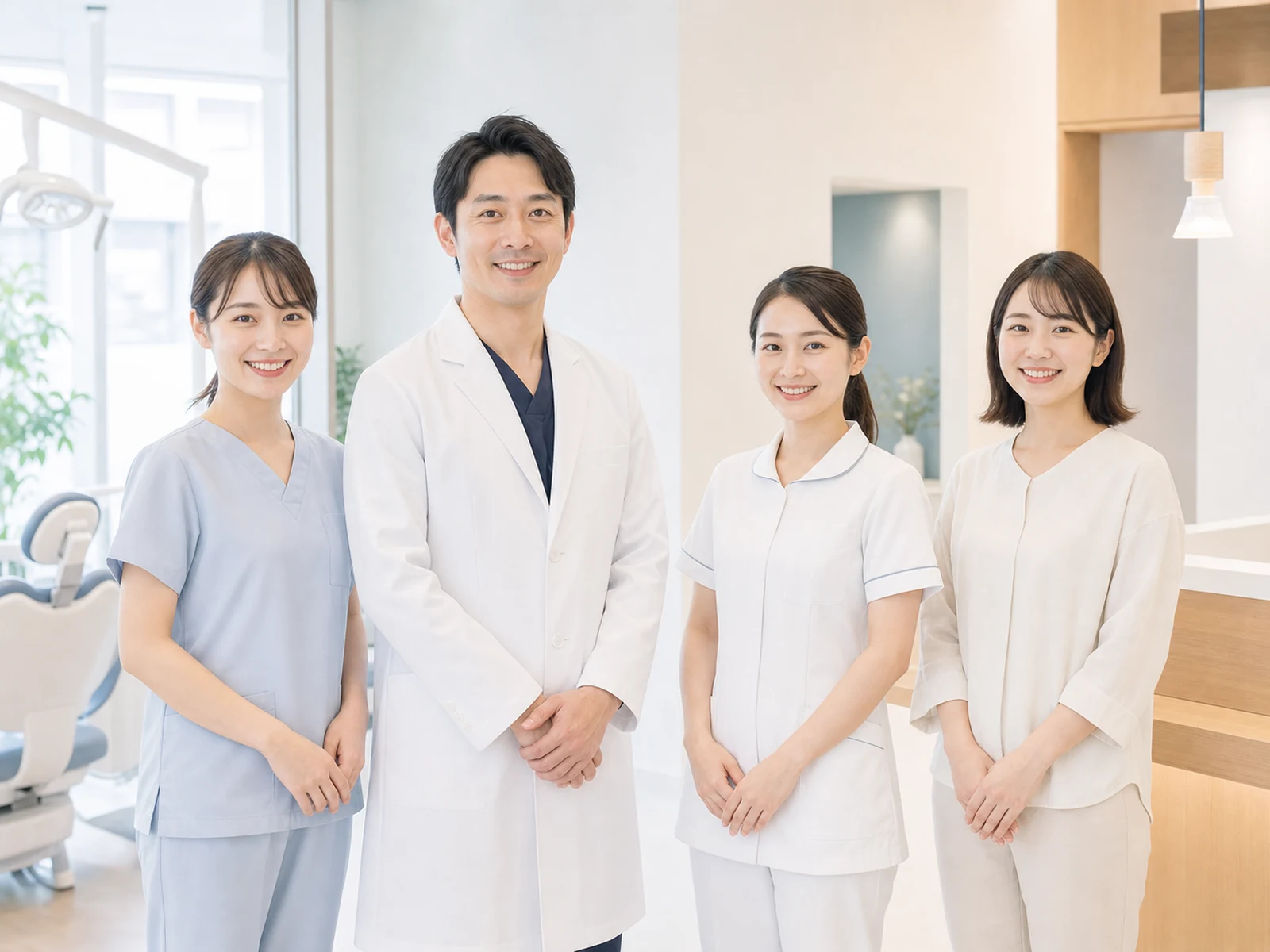 サンプル歯科クリニックのスタッフイメージ